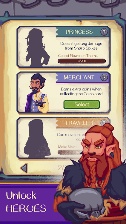 #5. Mandria: Card Adventure (Android) By: Matsur Studio