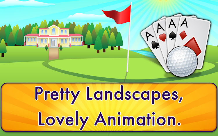 #7. Golf Solitaire Pro (Android) By: Glowing Eye Games Limited