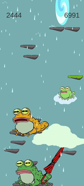 #4. JUMPiNG FROG (Android) By: OMEGA GAMES UA