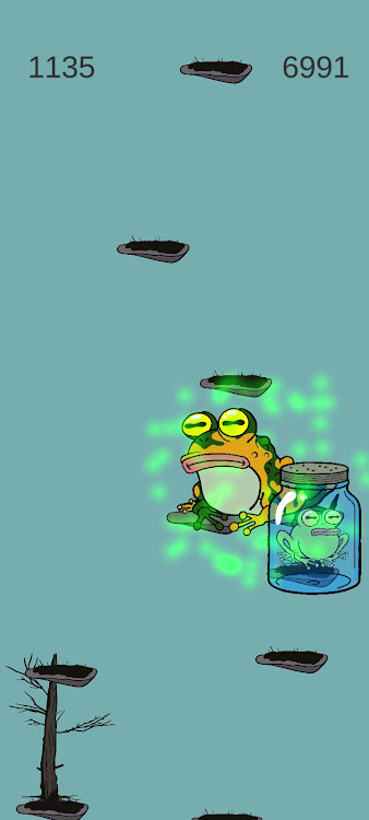 #6. JUMPiNG FROG (Android) By: OMEGA GAMES UA