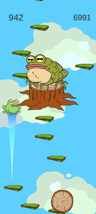 #8. JUMPiNG FROG (Android) By: OMEGA GAMES UA