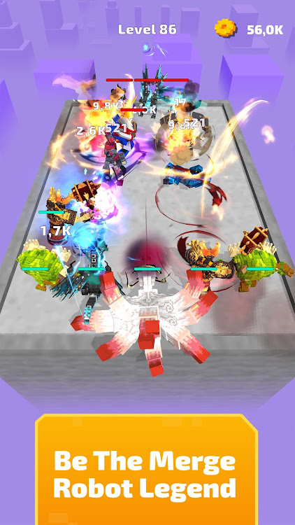 #4. Craft Robot: Merge Master (Android) By: TVC Global., Ltd