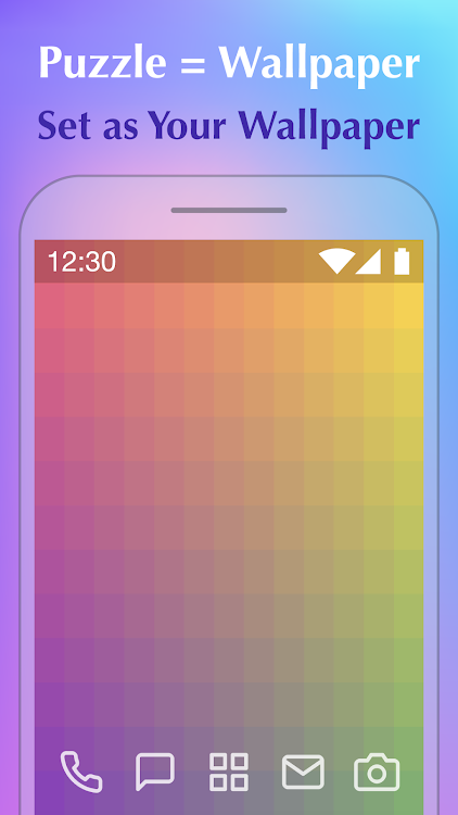 #3. Color Puzzle:Offline Hue Games (Android) By: CO2 Games - Offline & Relaxing Puzzle Game for All