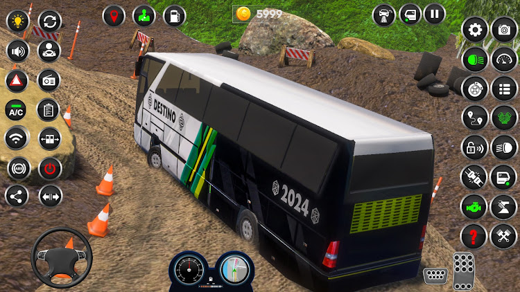 #3. Coach Bus Simulator Games 3D (Android) By: Magic app