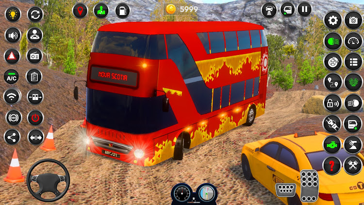 #8. Coach Bus Simulator Games 3D (Android) By: Magic app