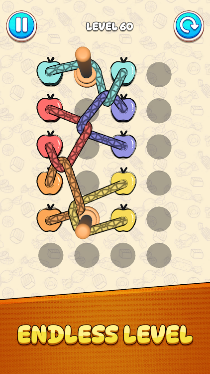 #3. Tangle Puzzle: Untie the Knots (Android) By: Zin Games