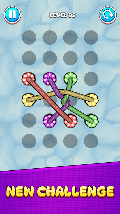 #5. Tangle Puzzle: Untie the Knots (Android) By: Zin Games