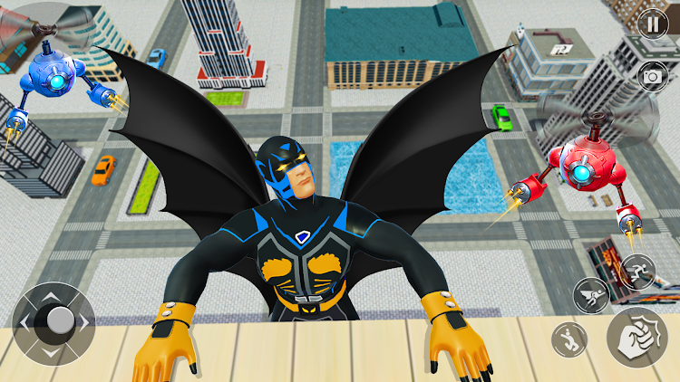 #3. Flying Bat Robot Car Transform (Android) By: Desert Safari Studios