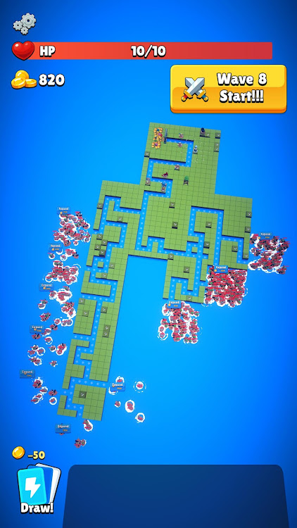 #5. Endless Island TowerDefense-TD (Android) By: Harry Gu