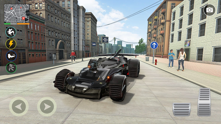 #8. Flying Bat Robot Car Transform (Android) By: Desert Safari Studios