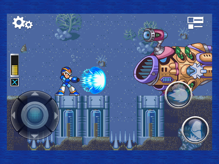 #7. MEGA MAN X (Android) By: CAPCOM CO., LTD.