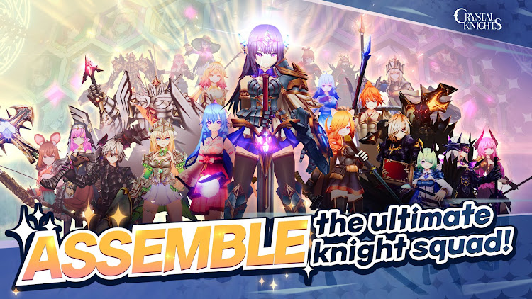 #10. Crystal Knights - Idle RPG (Android) By: DAERI SOFT Inc