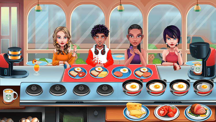 #7. Cooking Cafe - Food Chef (Android) By: Rendered Ideas