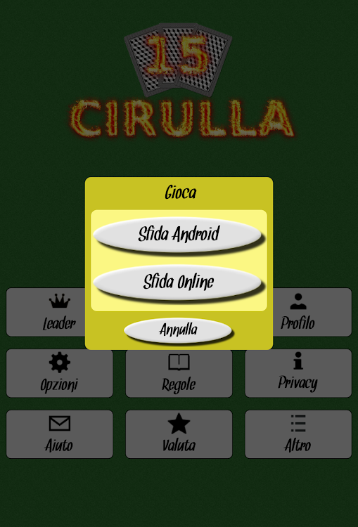 #10. Cirulla (Android) By: Davide Terella