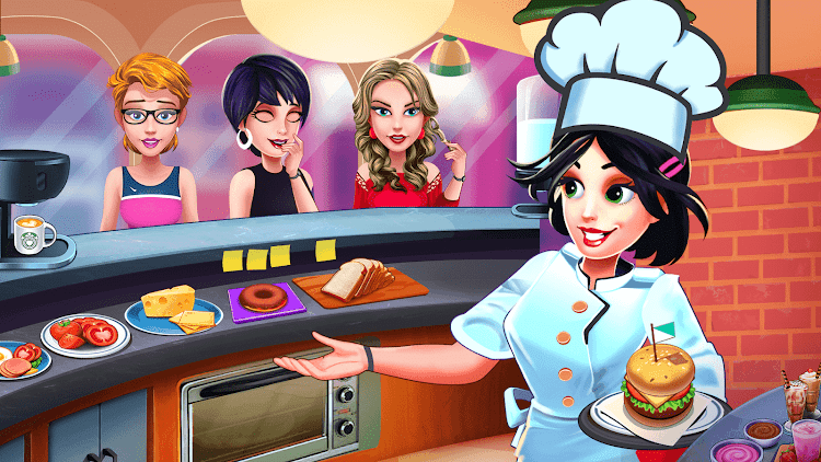 #9. Cooking Cafe - Food Chef (Android) By: Rendered Ideas