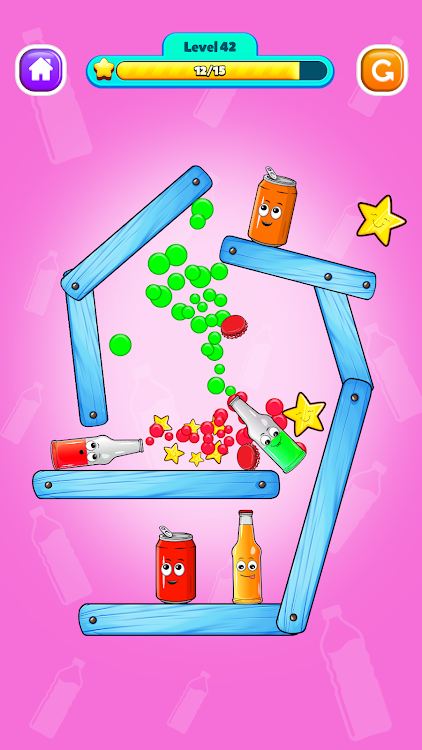 #2. Bottle Flip : Jump & 3D Tap (Android) By: Eagledevsoft