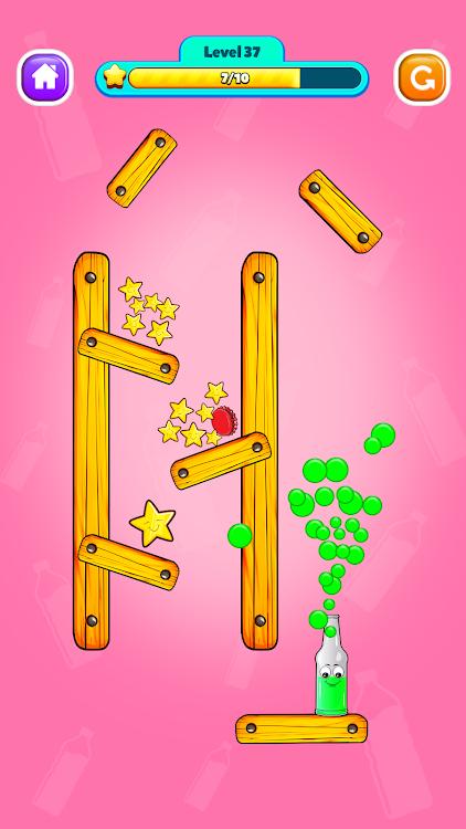 #4. Bottle Flip : Jump & 3D Tap (Android) By: Eagledevsoft