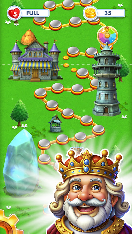 #4. Jewels Legendary Kings Match 3 (Android) By: Ol Games