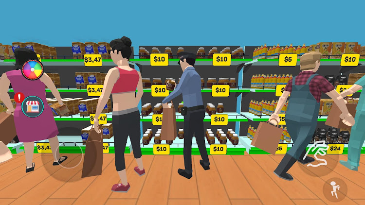 #4. Mini Supermarket Simulator (Android) By: Kids Games LLC