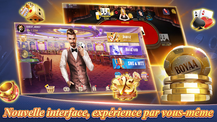 #6. Texas Poker Français (Boyaa) (Android) By: Boyaa