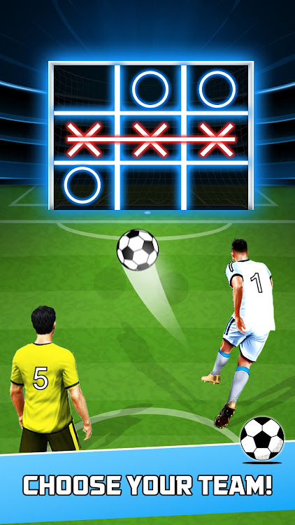 #2. Tic Tac Toe- XOXO Football 3D (Android) By: Casihyp Games Studio