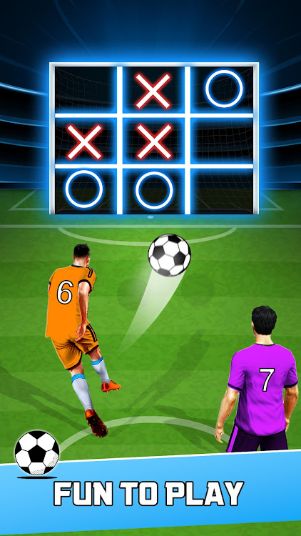 #8. Tic Tac Toe- XOXO Football 3D (Android) By: Casihyp Games Studio