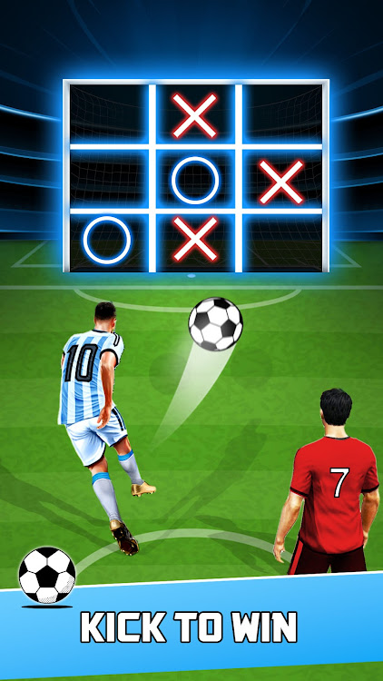 #9. Tic Tac Toe- XOXO Football 3D (Android) By: Casihyp Games Studio