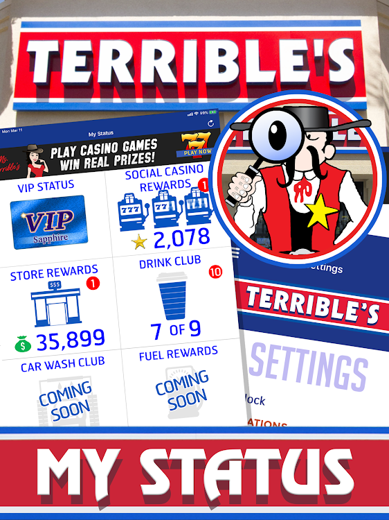 #7. Terrible's Social House (Android) By: CGT Interactive