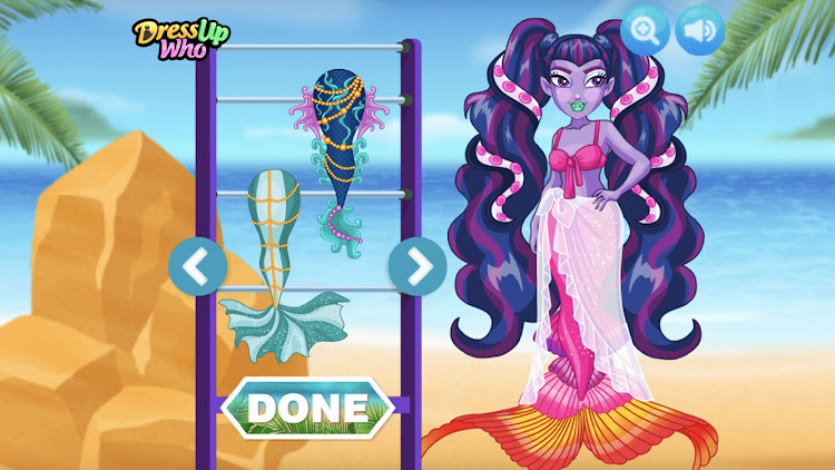 #4. Monster Girl Doll: DressUp Fun (Android) By: GlamourGlitz Games