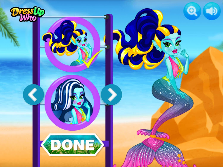 #6. Monster Girl Doll: DressUp Fun (Android) By: GlamourGlitz Games