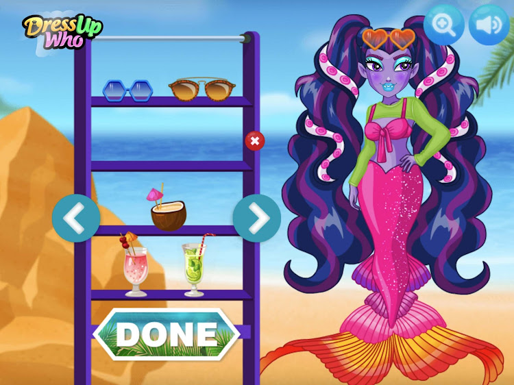 #9. Monster Girl Doll: DressUp Fun (Android) By: GlamourGlitz Games