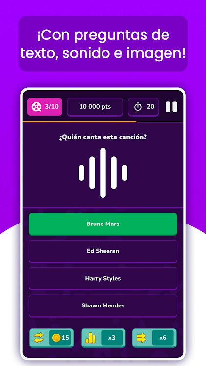 #3. Quizit - Trivia Español (Android) By: WalkMe Mobile Solutions