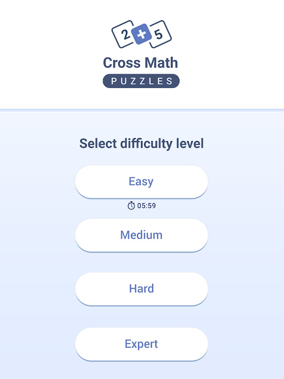 #10. Cross Math Puzzles (Android) By: Hypervation