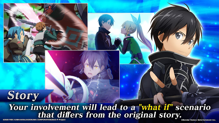 #8. SAO Integral Factor - MMORPG (Android) By: Bandai Namco Entertainment Inc.