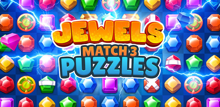 #8. Jewels: Match 3 legendary Game (Android) By: A.V.A - puzzles games