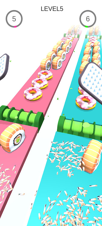 #8. Fruits Grate Slice (Android) By: year twenty three studio