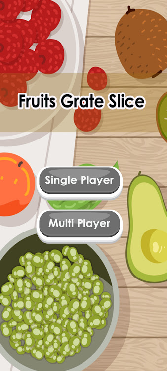 #9. Fruits Grate Slice (Android) By: year twenty three studio