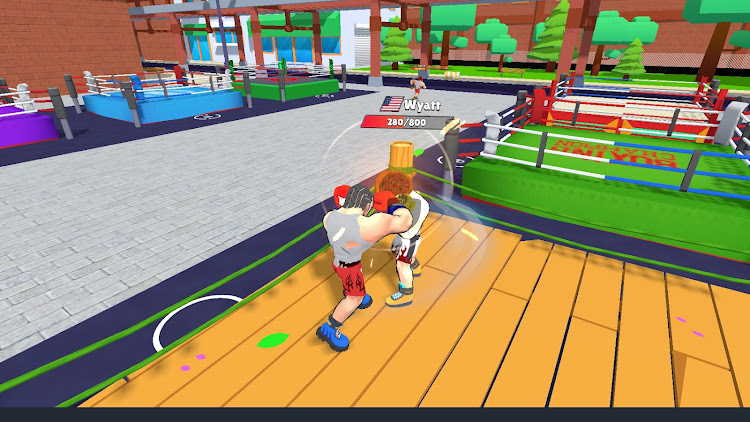 #4. Boxing Clicker Simulator (Android) By: CREATIVE MOBILE GAME