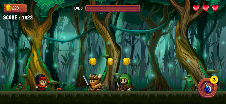 #3. Wild Jungle Adventure (Android) By: PUG Games