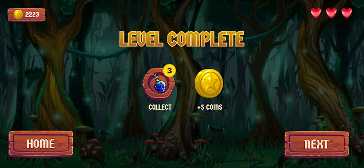 #4. Wild Jungle Adventure (Android) By: PUG Games