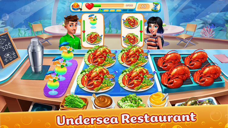 #2. Cooking Aquarium - A Star Chef (Android) By: Think Different FC.