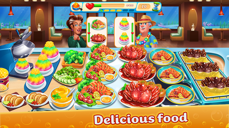 #3. Cooking Aquarium - A Star Chef (Android) By: Think Different FC.