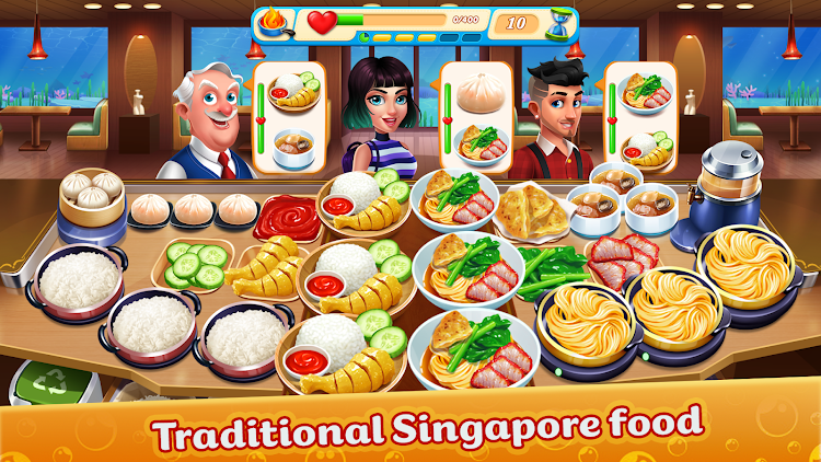 #4. Cooking Aquarium - A Star Chef (Android) By: Think Different FC.