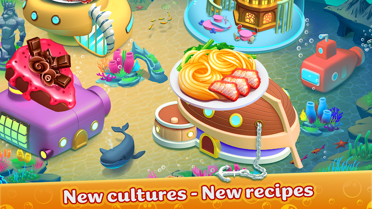 #5. Cooking Aquarium - A Star Chef (Android) By: Think Different FC.