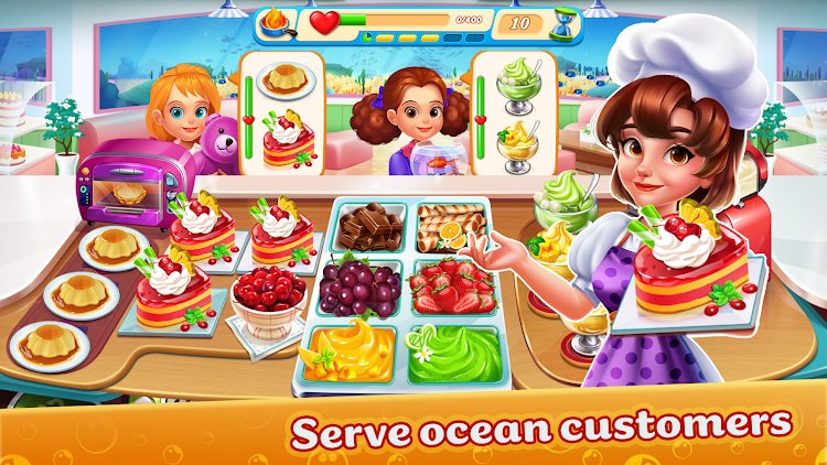 #6. Cooking Aquarium - A Star Chef (Android) By: Think Different FC.