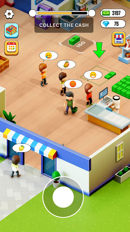 #5. Idle Supermarket Rush (Android) By: GenI Games