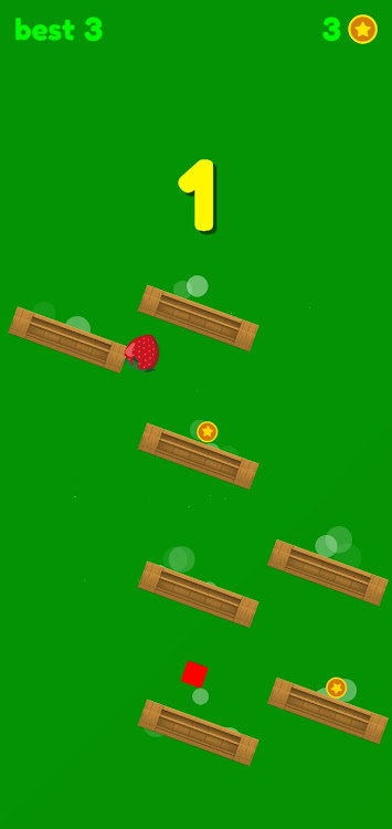 #3. Strawberry Run (Android) By: KaraApp