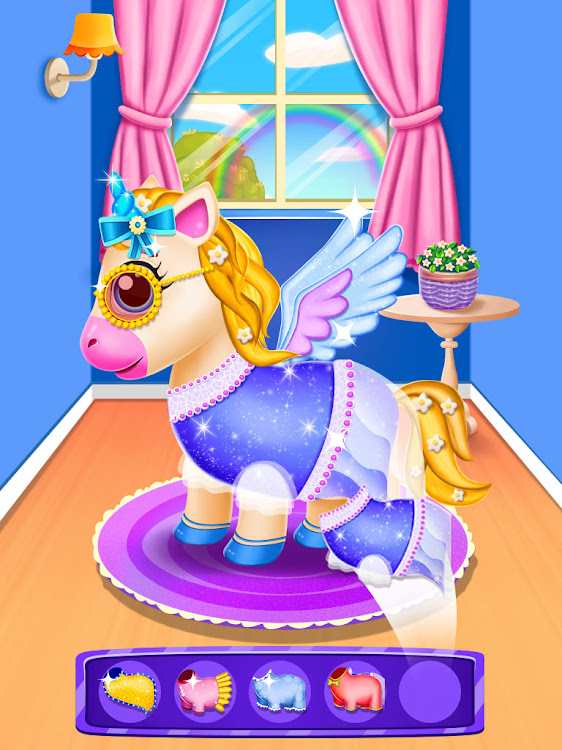 #6. Magical Unicorn Girl Games (Android) By: AuraEffects