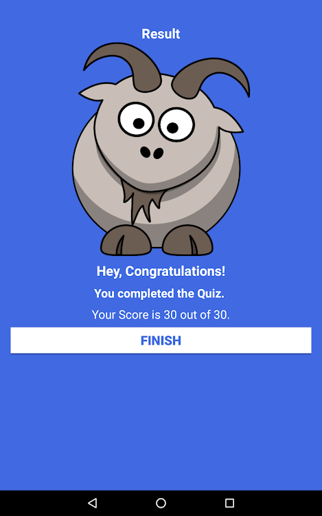 #10. Navajo Quiz Game Application (Android) By: Lance Etcitty