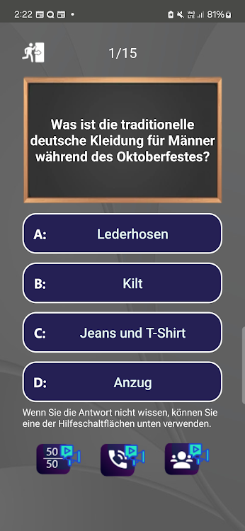 #2. Deutschland Quiz (Android) By: Jatisari Inovasi Studio